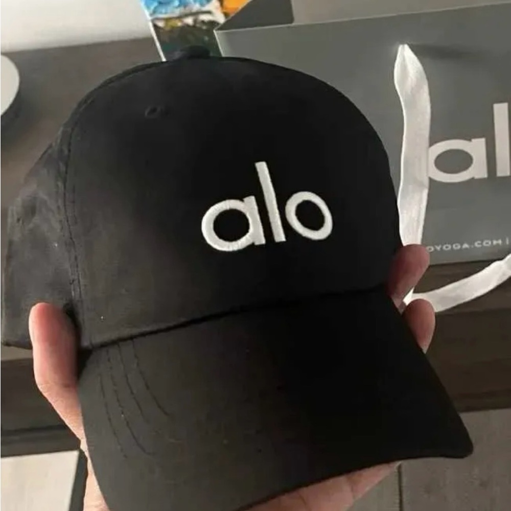 ALO Yoga Black Baseball Cap